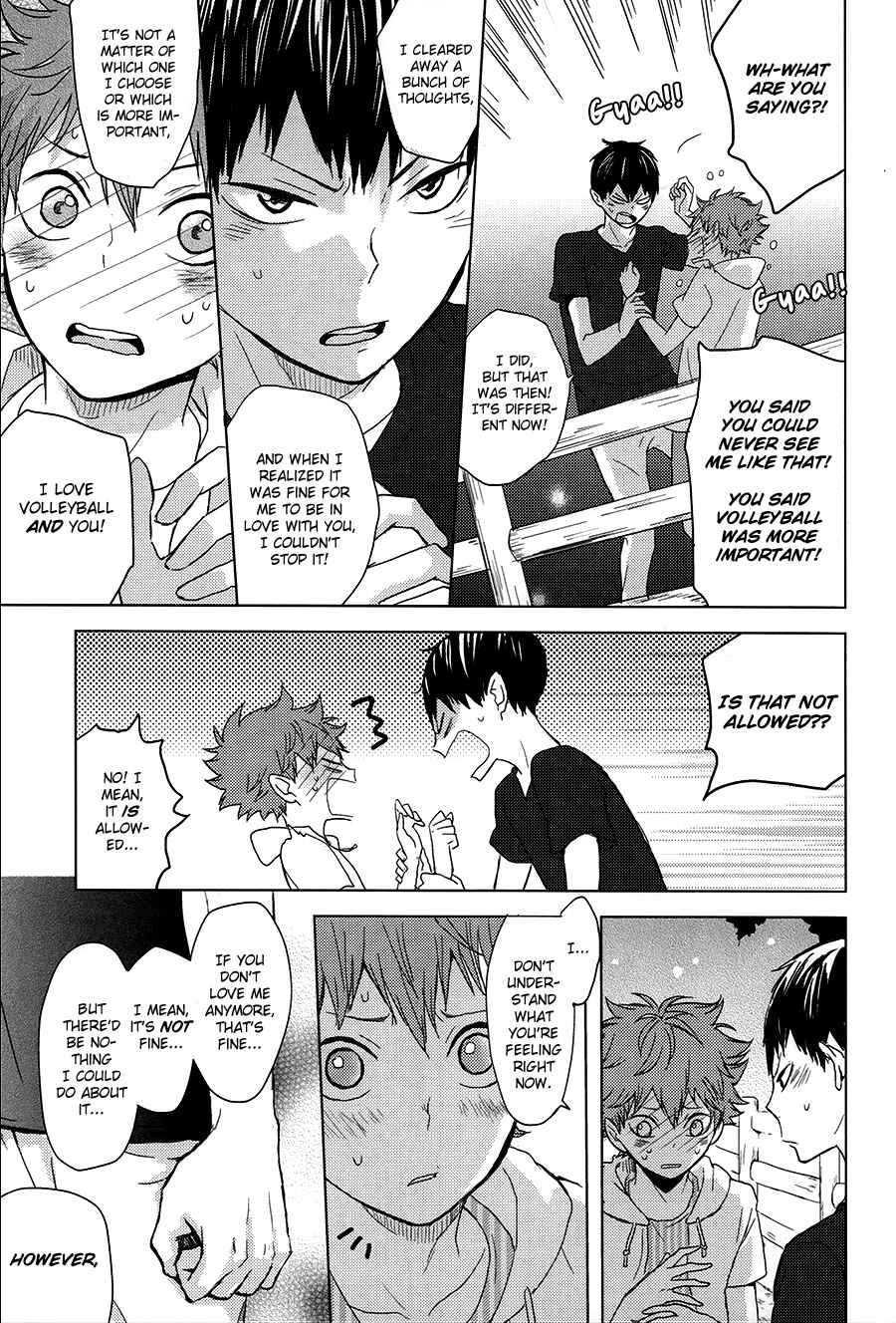 Page 39 Chapter 2 Haikyuu!! - Usotsuki Canon (Doujinshi)