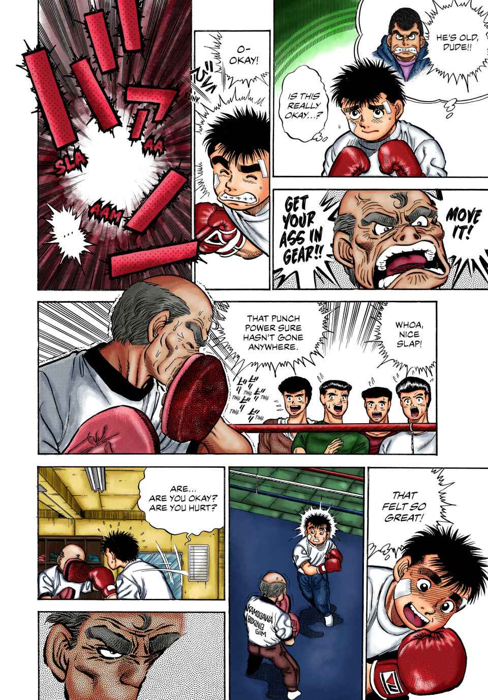 Page 8 Chapter 5 Hajime no Ippo (Fan Colored)