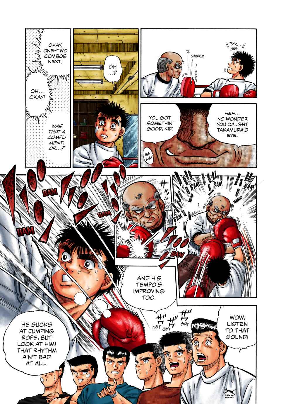Page 9 Chapter 5 Hajime no Ippo (Fan Colored)