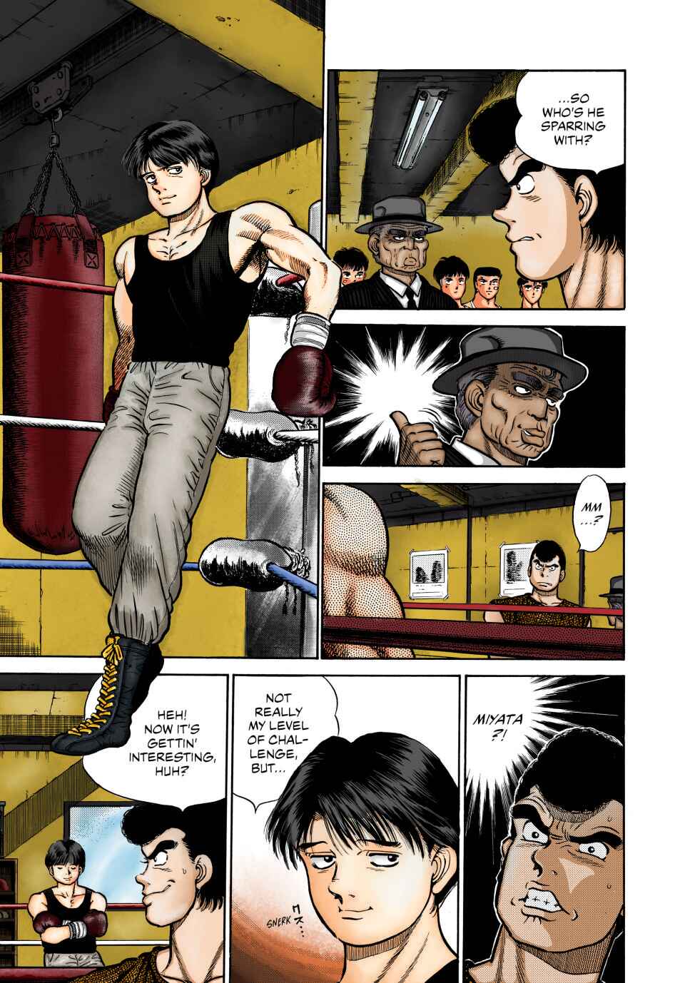 Page 7 Chapter 2 Hajime no Ippo (Fan Colored)