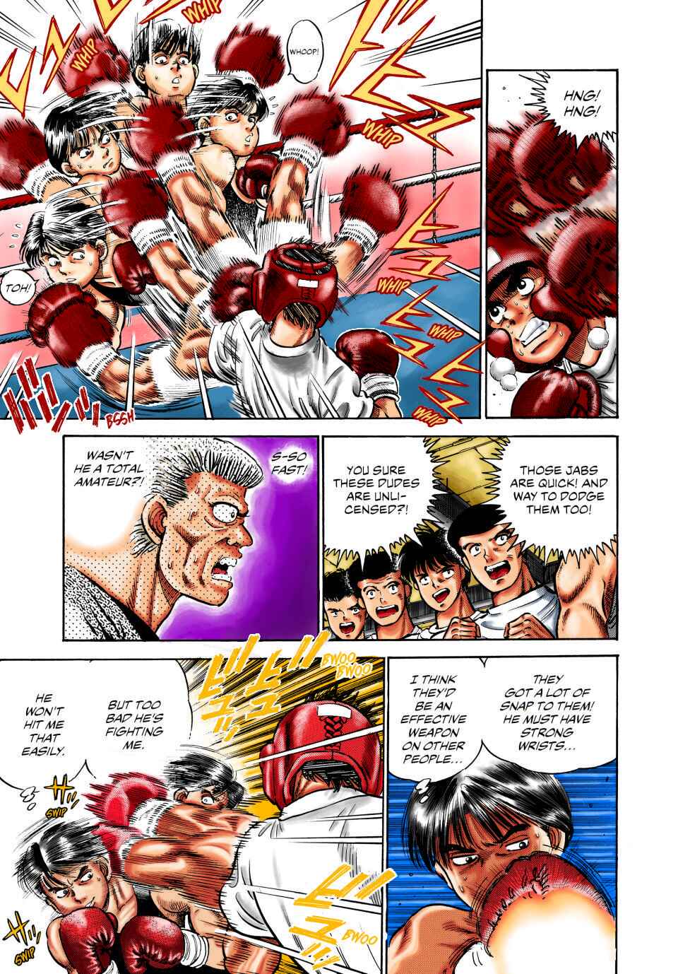 Page 11 Chapter 3 Hajime no Ippo (Fan Colored)