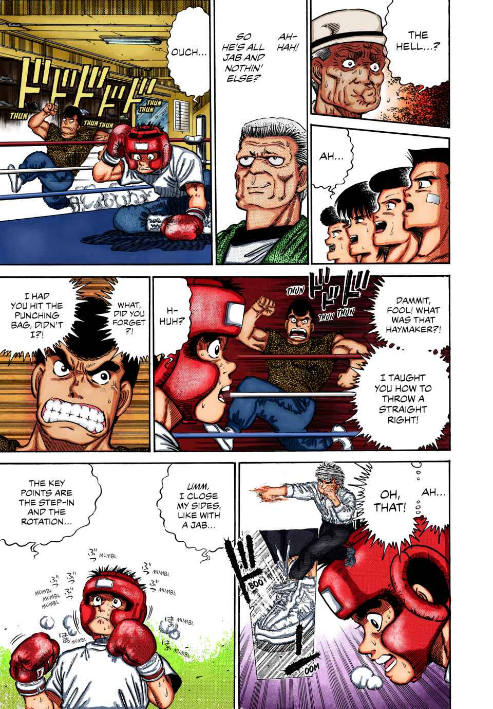 Page 13 Chapter 3 Hajime no Ippo (Fan Colored)