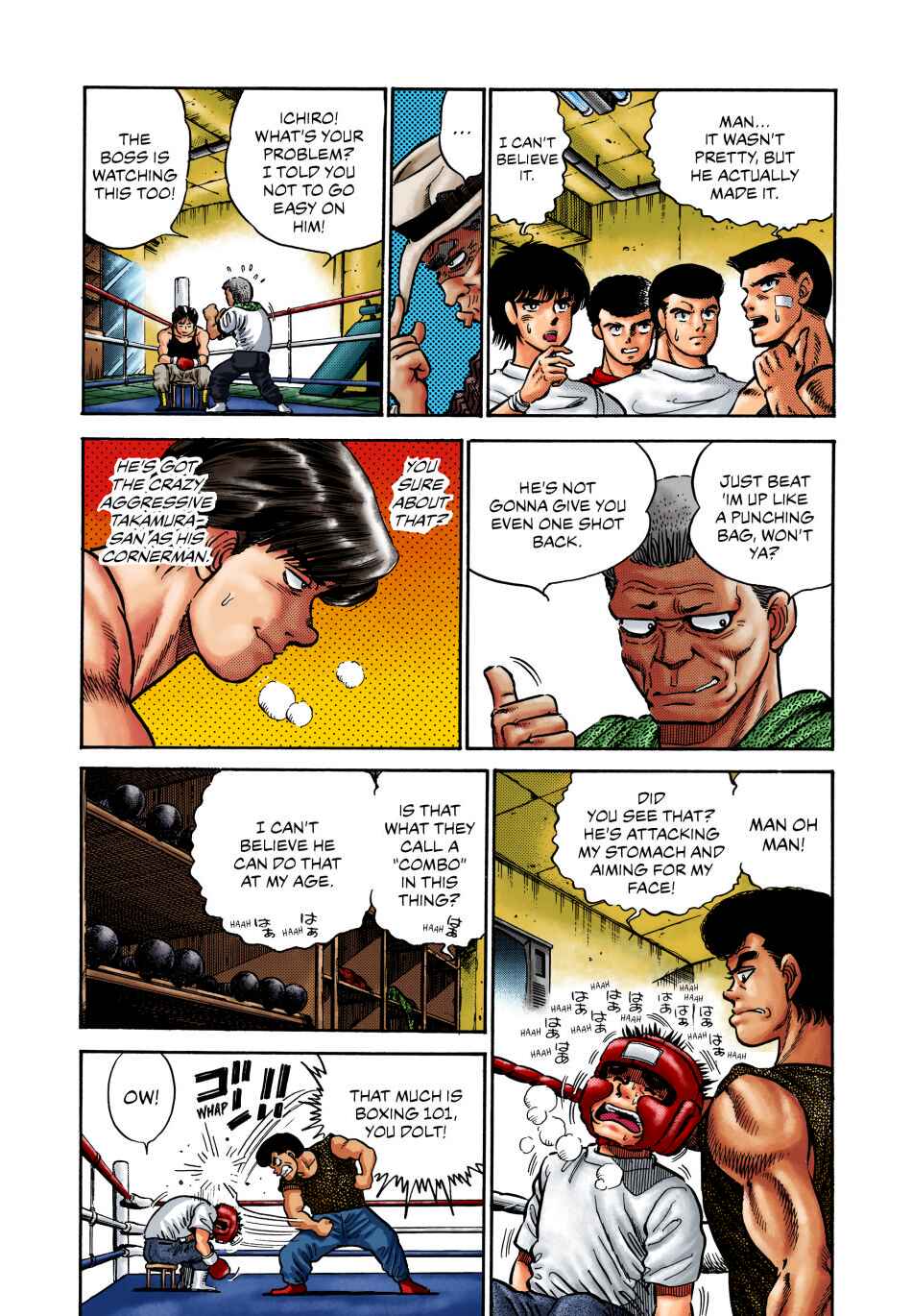 Page 4 Chapter 3 Hajime no Ippo (Fan Colored)