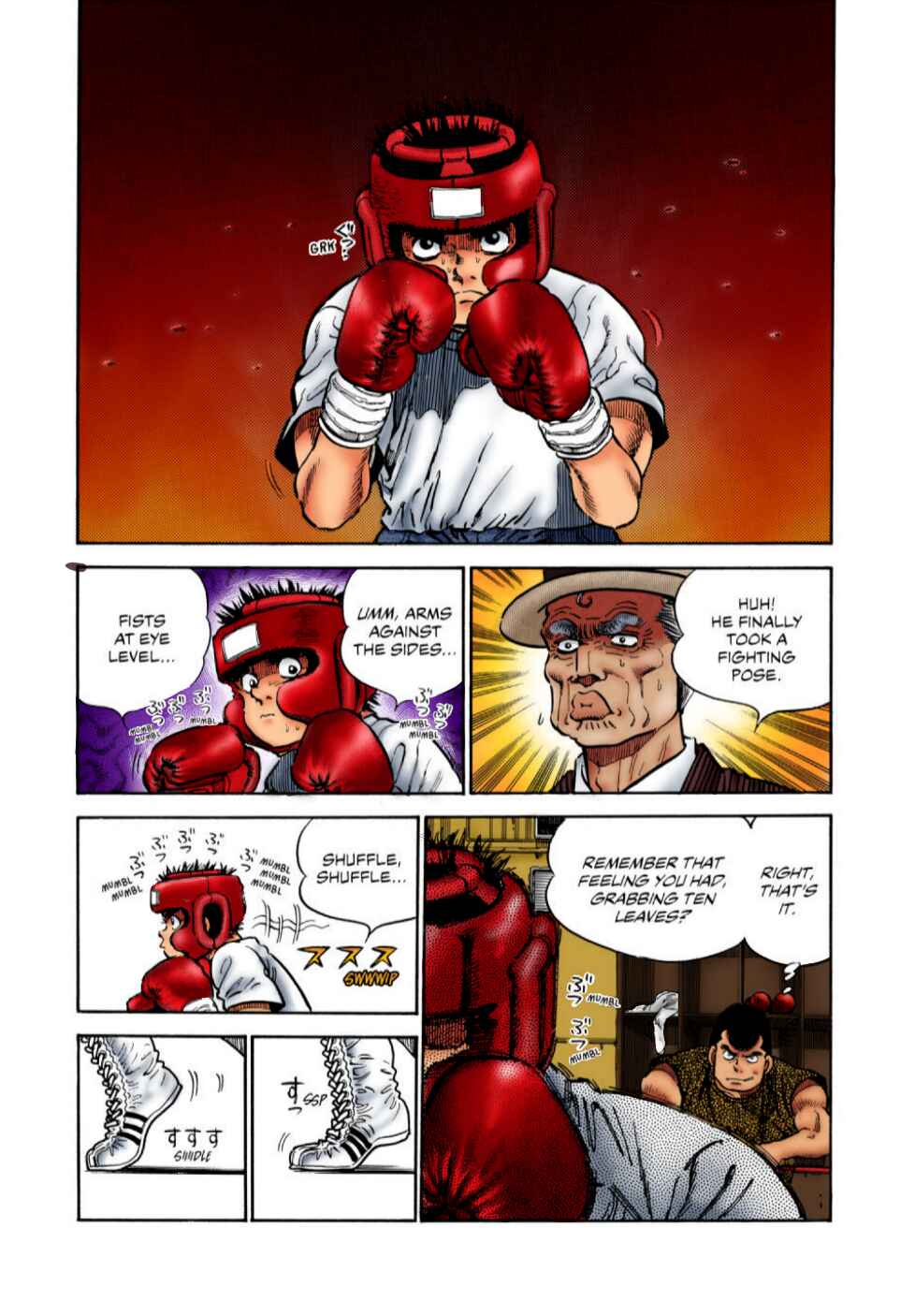 Page 8 Chapter 3 Hajime no Ippo (Fan Colored)
