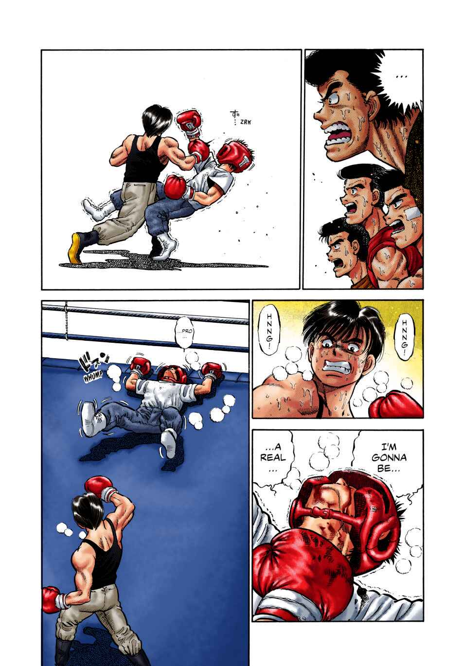 Page 14 Chapter 4 Hajime no Ippo (Fan Colored)