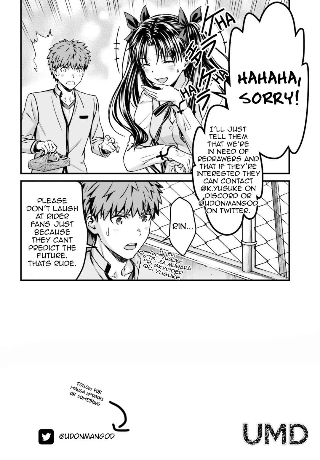 Page 20 Chapter 25.2 Fate/stay night [Unlimited Blade Works]