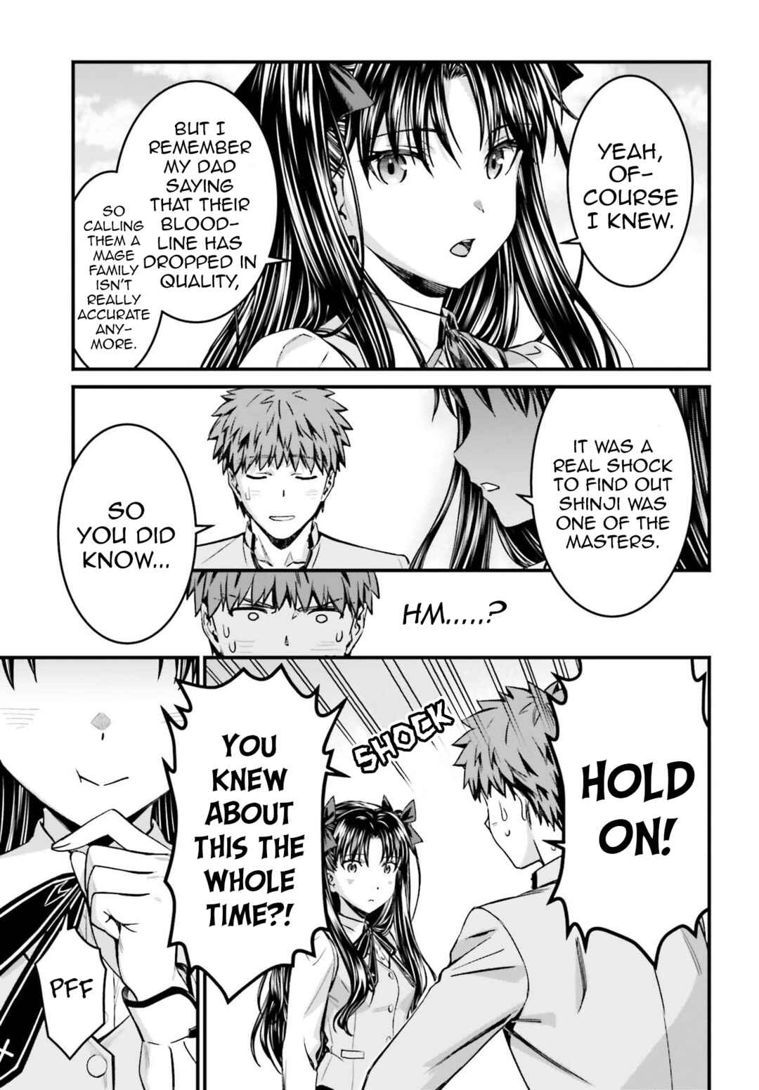 Page 3 Chapter 25.2 Fate/stay night [Unlimited Blade Works]