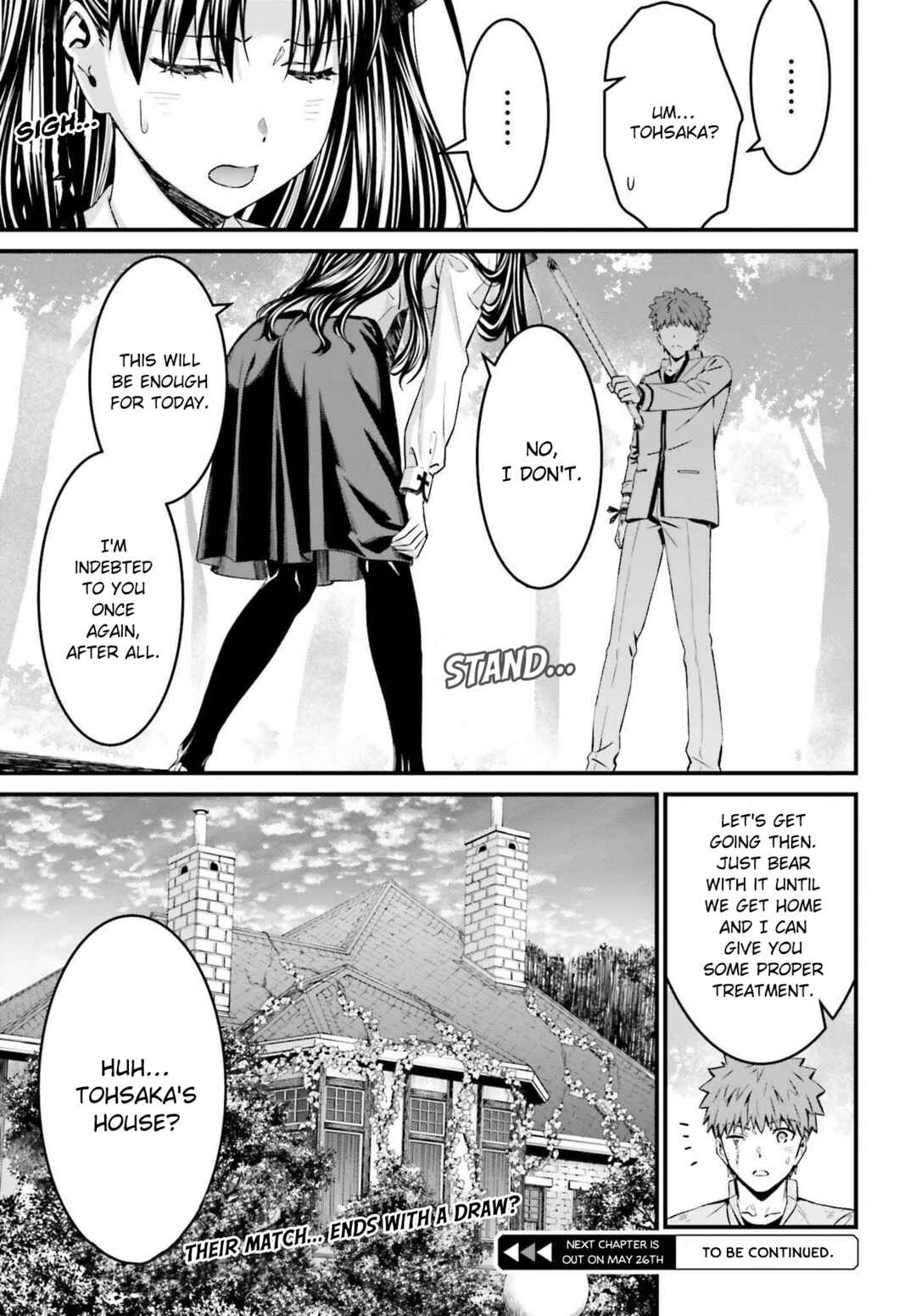 Page 24 Chapter 14.1 Fate/stay night [Unlimited Blade Works]