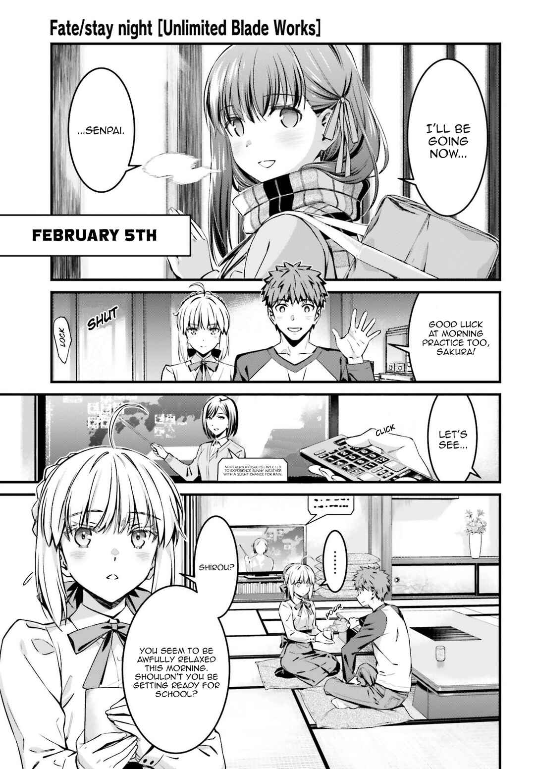 Page 1 Chapter 16 Fate/stay night [Unlimited Blade Works]