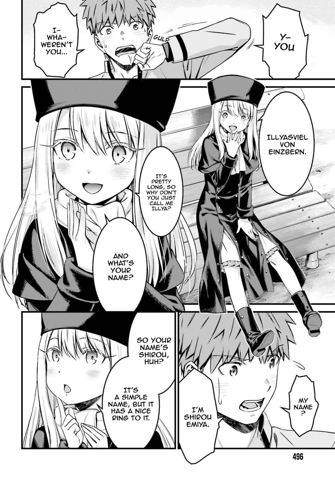 Page 8 Chapter 16 Fate/stay night [Unlimited Blade Works]