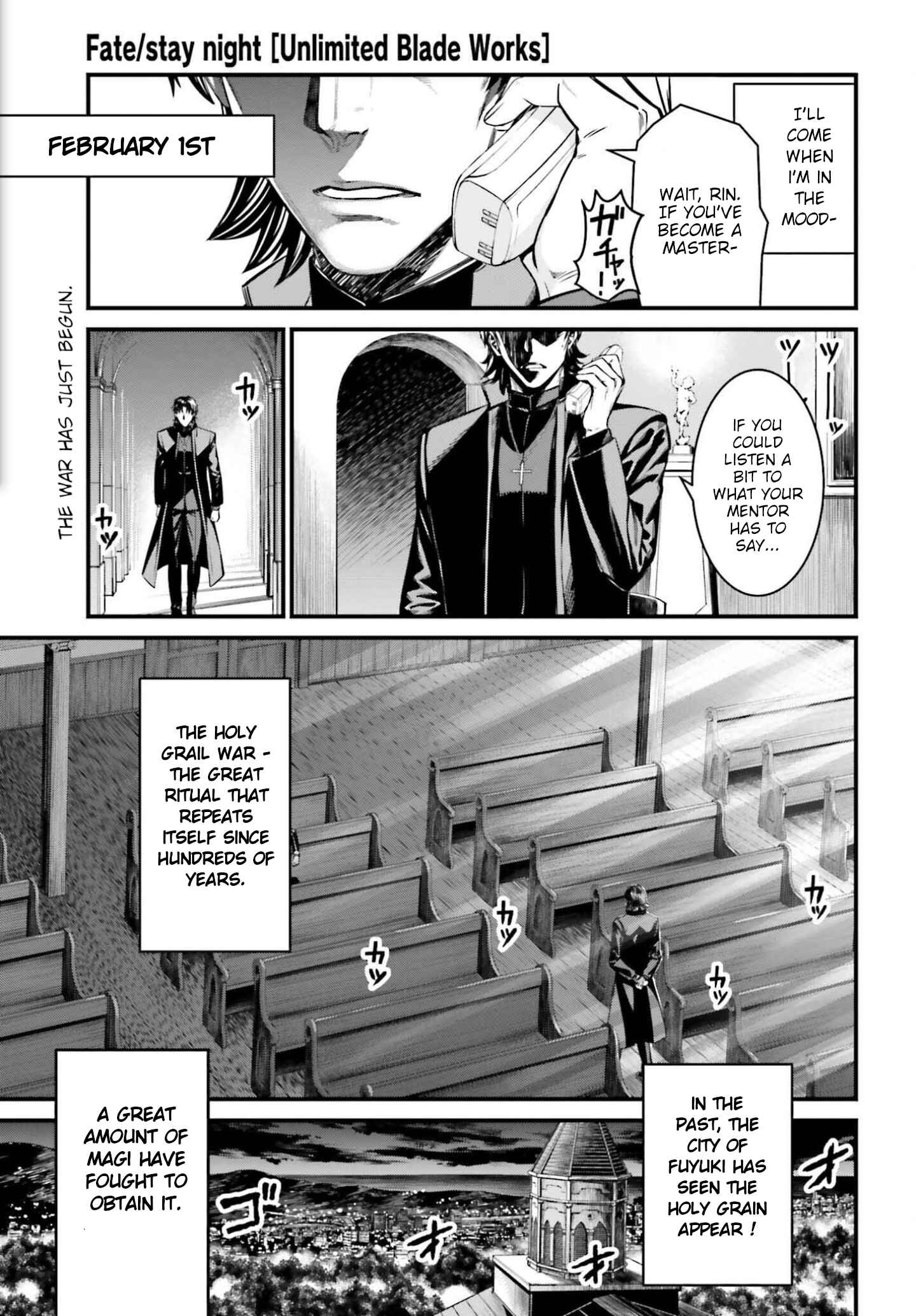 Page 1 Chapter 2 Fate/stay night [Unlimited Blade Works]