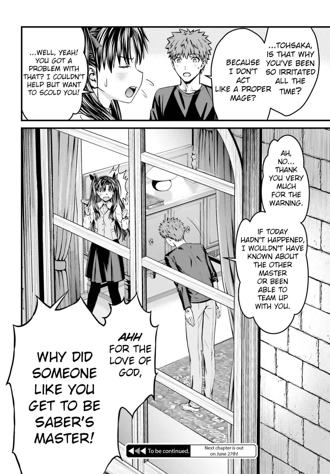 Page 22 Chapter 14.2 Fate/stay night [Unlimited Blade Works]