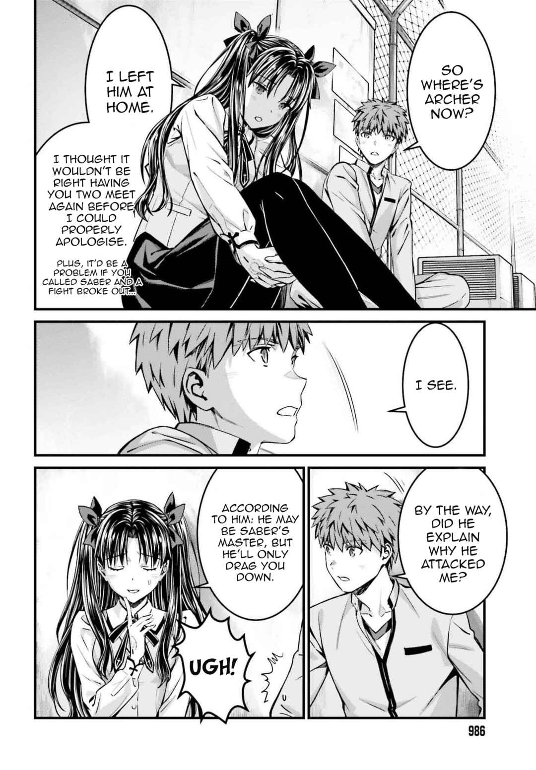 Page 20 Chapter 24 Fate/stay night [Unlimited Blade Works]