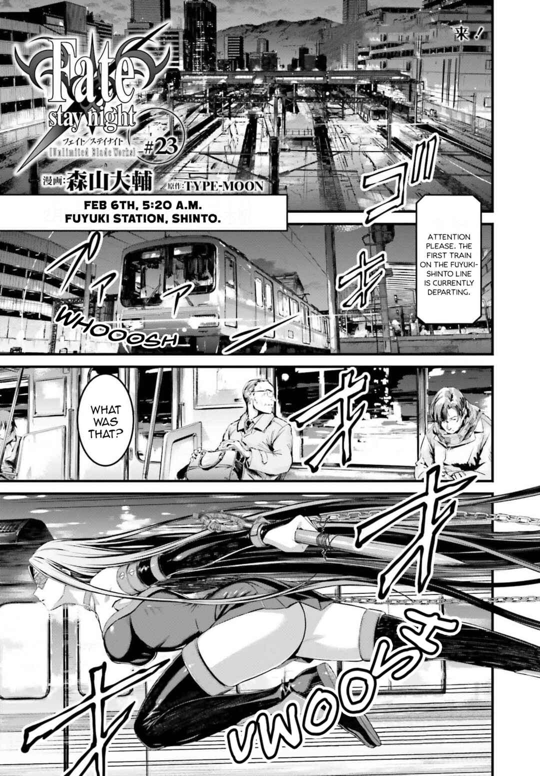 Page 1 Chapter 23 Fate/stay night [Unlimited Blade Works]