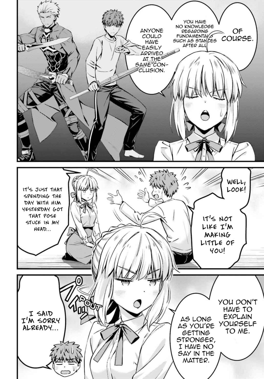 Page 24 Chapter 23 Fate/stay night [Unlimited Blade Works]