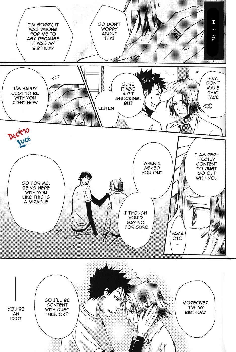 Page 19 Chapter Unknown_9660 Katekyo Hitman Reborn! - You! Change Because of Me! (Doujinshi)
