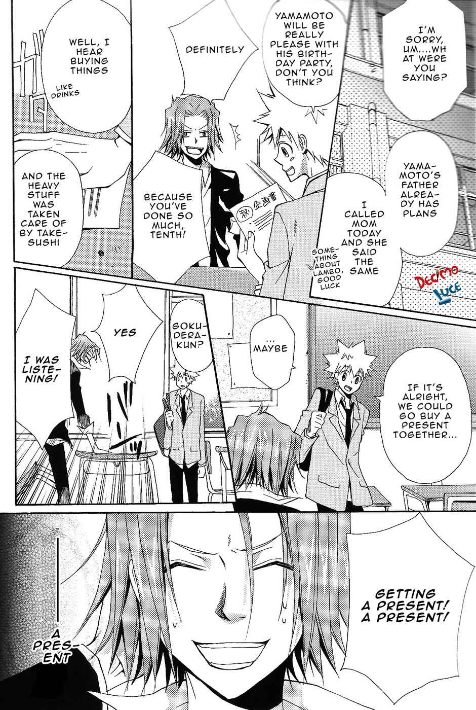 Page 4 Chapter Unknown_9660 Katekyo Hitman Reborn! - You! Change Because of Me! (Doujinshi)