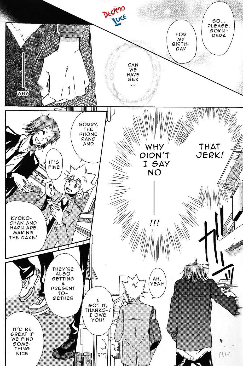 Page 6 Chapter Unknown_9660 Katekyo Hitman Reborn! - You! Change Because of Me! (Doujinshi)
