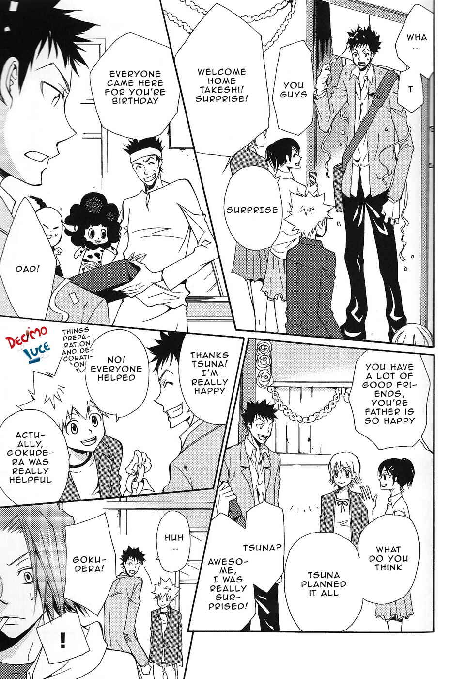 Page 9 Chapter Unknown_9660 Katekyo Hitman Reborn! - You! Change Because of Me! (Doujinshi)