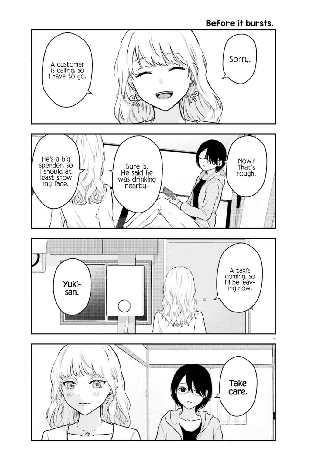 Page 10 Chapter 2 Kyaba Jou Dakedo JD ni Otosaremashita