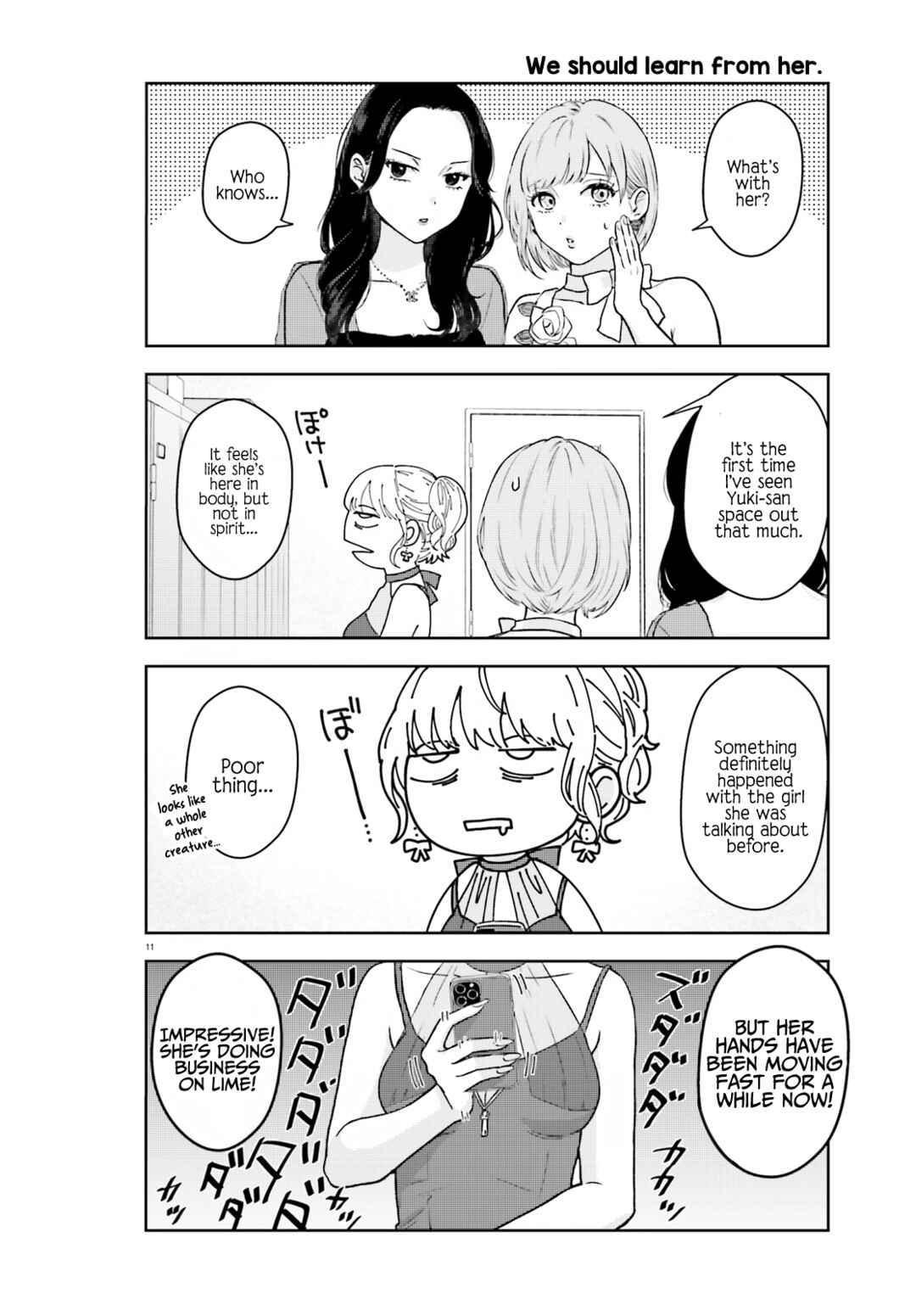 Page 11 Chapter 2 Kyaba Jou Dakedo JD ni Otosaremashita