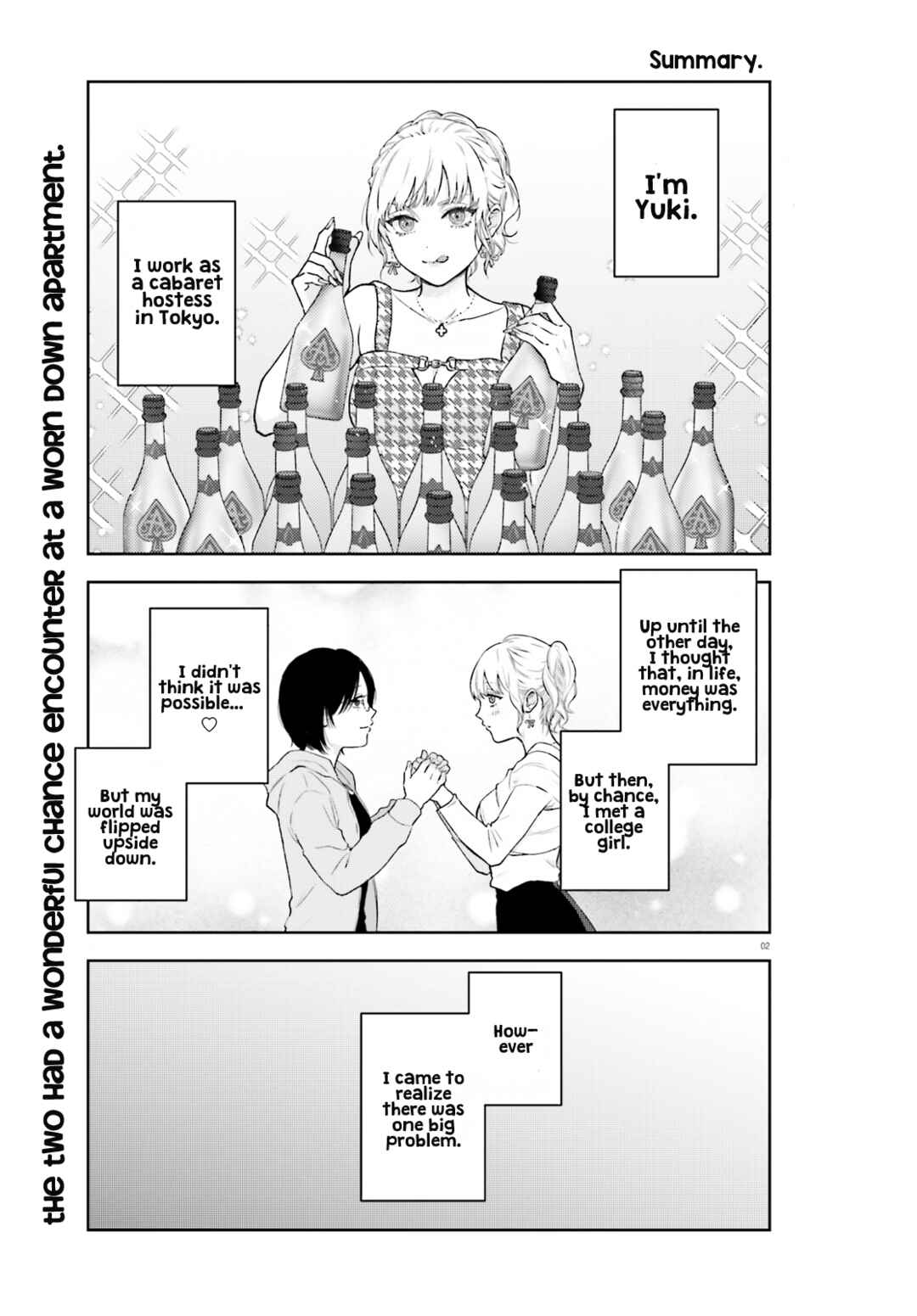 Page 2 Chapter 2 Kyaba Jou Dakedo JD ni Otosaremashita