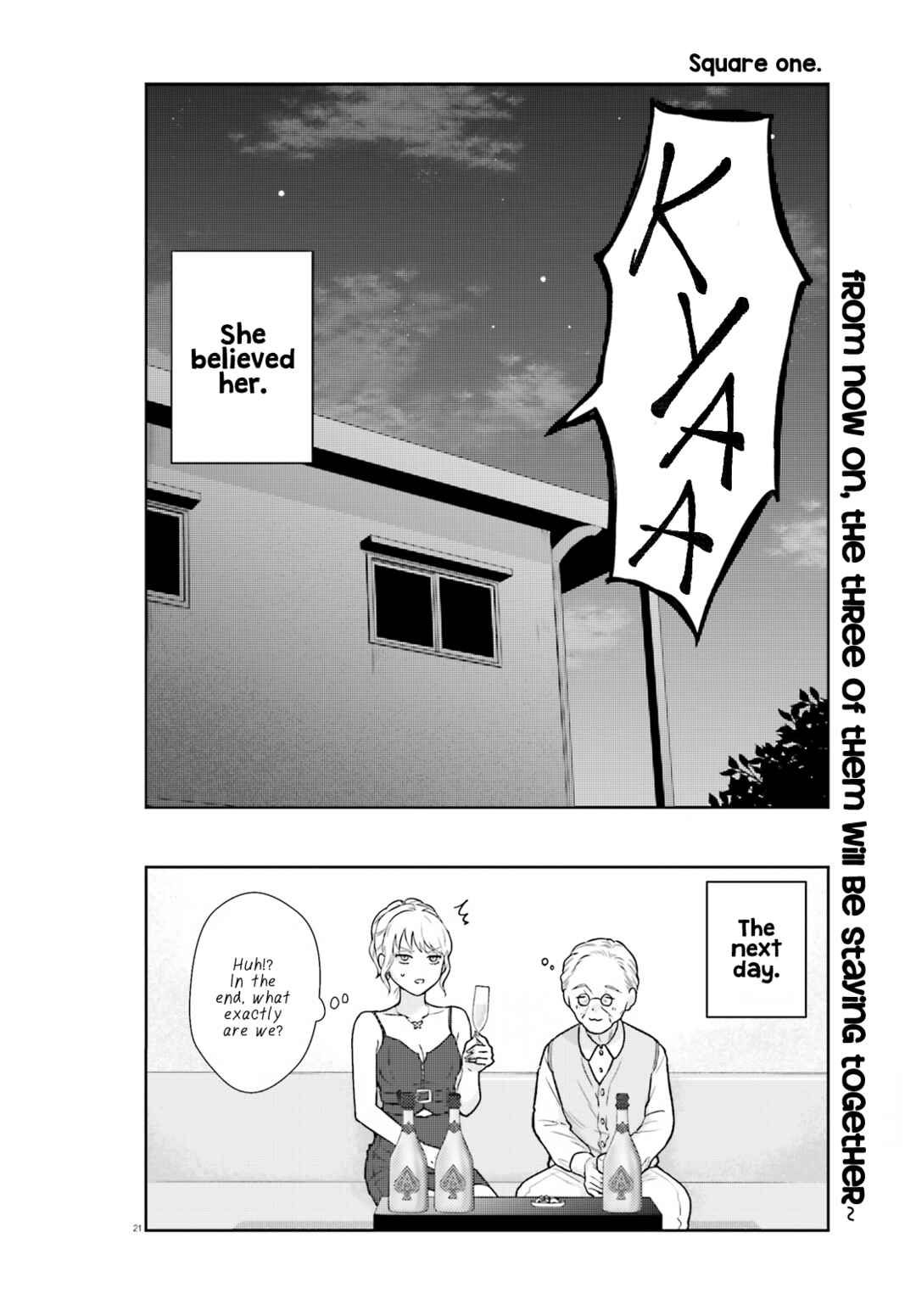 Page 21 Chapter 2 Kyaba Jou Dakedo JD ni Otosaremashita
