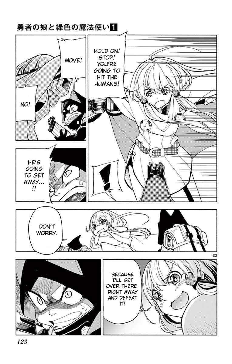 Page 23 Chapter 3 The Hero Girl and the Green Magician