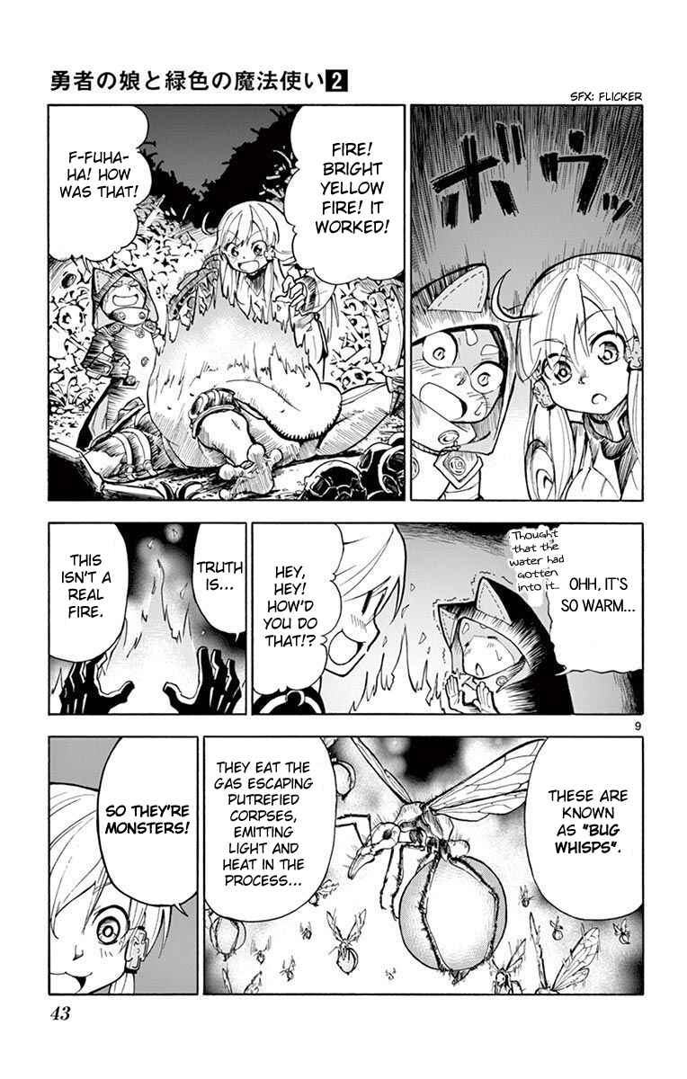 Page 9 Chapter 6 The Hero Girl and the Green Magician