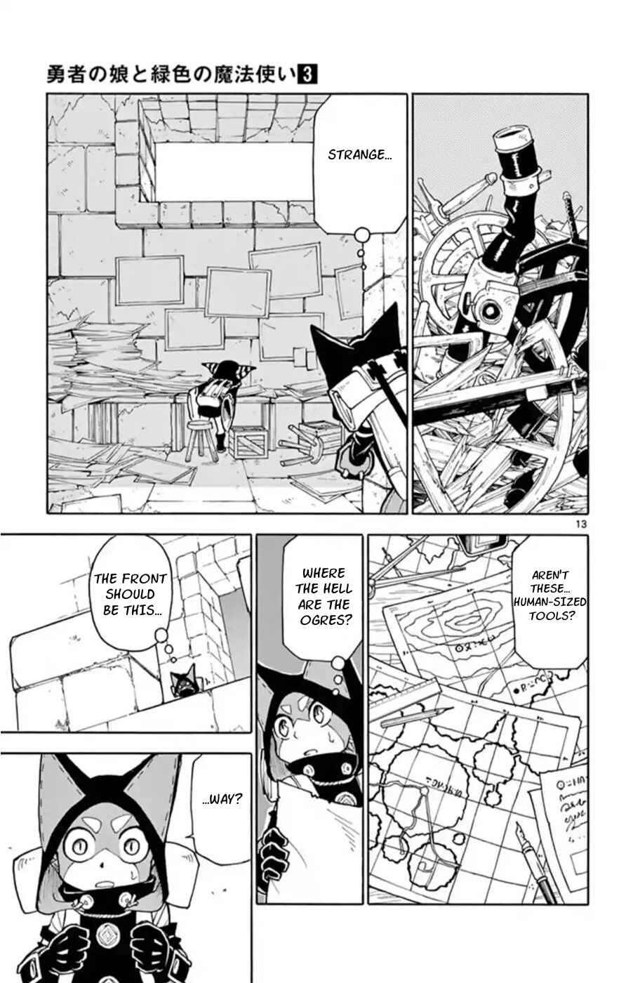Page 13 Chapter 12 The Hero Girl and the Green Magician