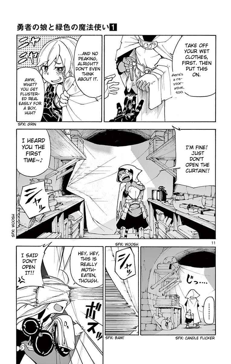 Page 11 Chapter 2 The Hero Girl and the Green Magician