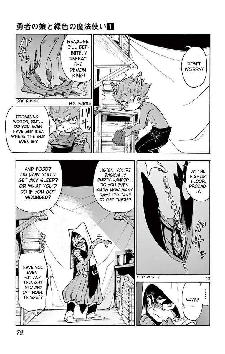 Page 13 Chapter 2 The Hero Girl and the Green Magician