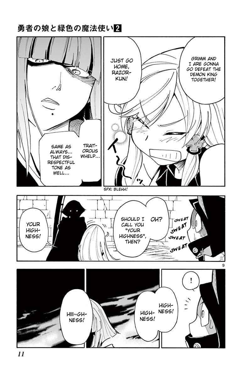 Page 12 Chapter 5 The Hero Girl and the Green Magician