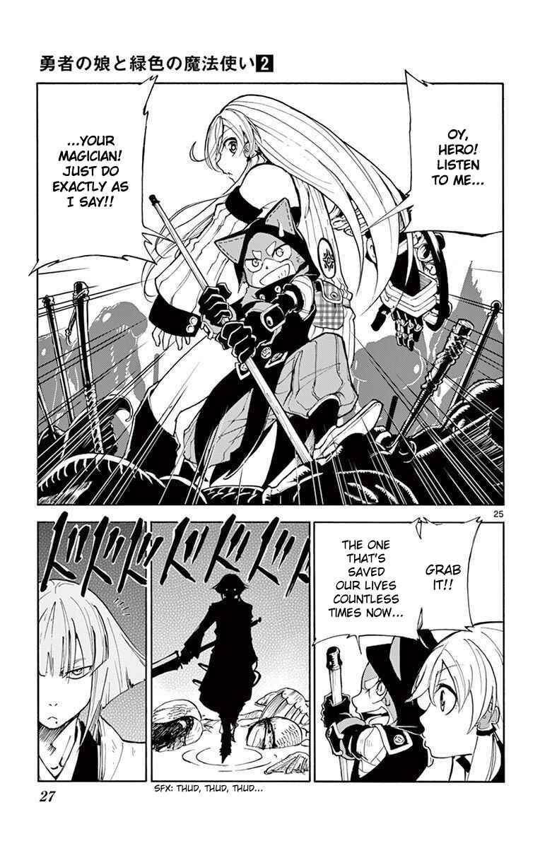 Page 28 Chapter 5 The Hero Girl and the Green Magician