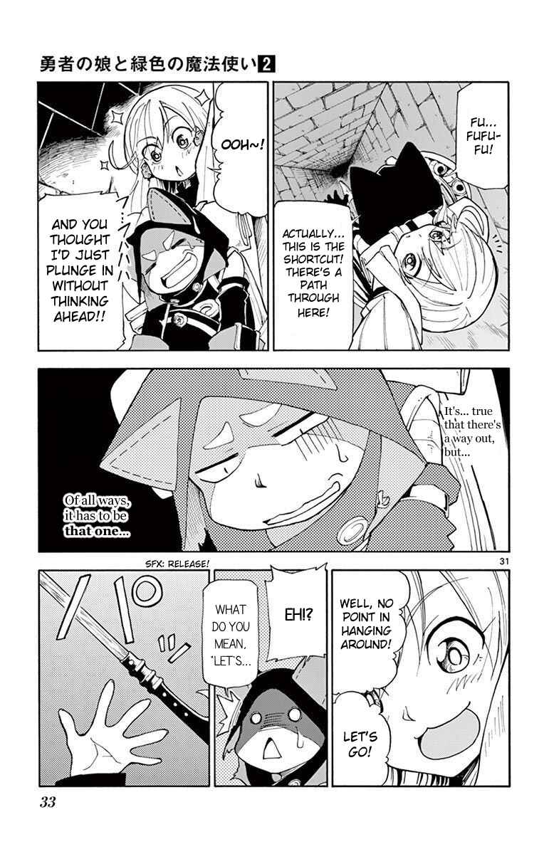 Page 34 Chapter 5 The Hero Girl and the Green Magician