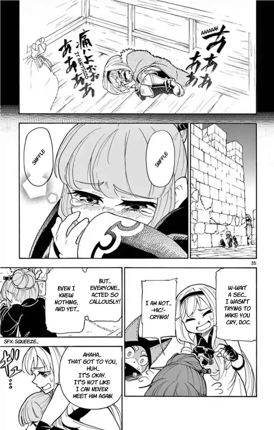 Page 35 Chapter 13 The Hero Girl and the Green Magician