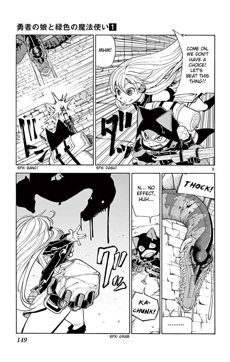 Page 9 Chapter 4 The Hero Girl and the Green Magician