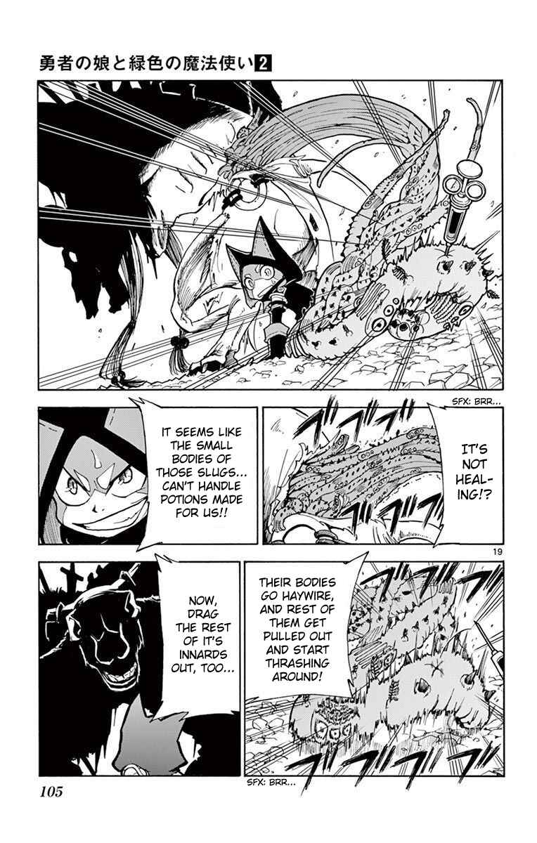 Page 19 Chapter 8 The Hero Girl and the Green Magician