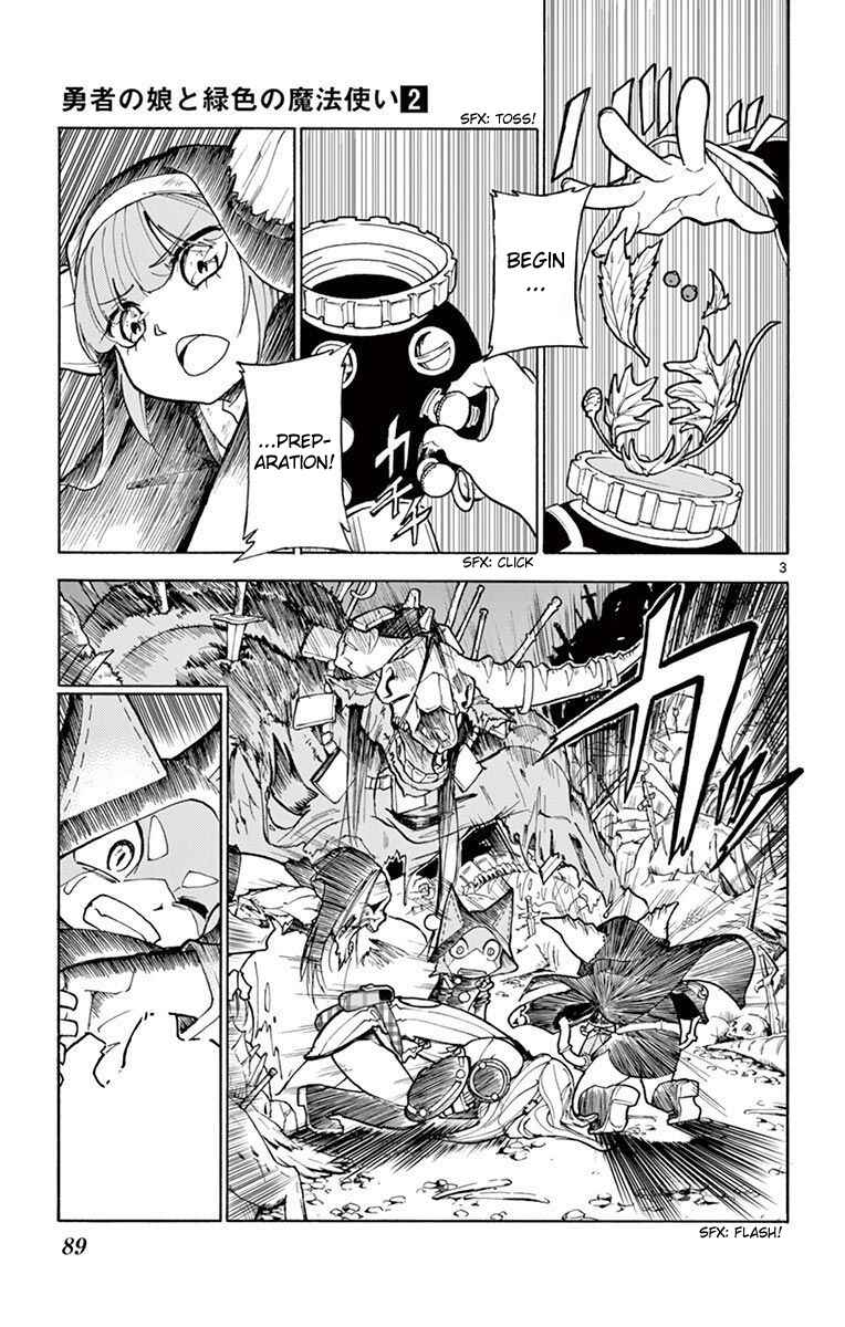 Page 3 Chapter 8 The Hero Girl and the Green Magician