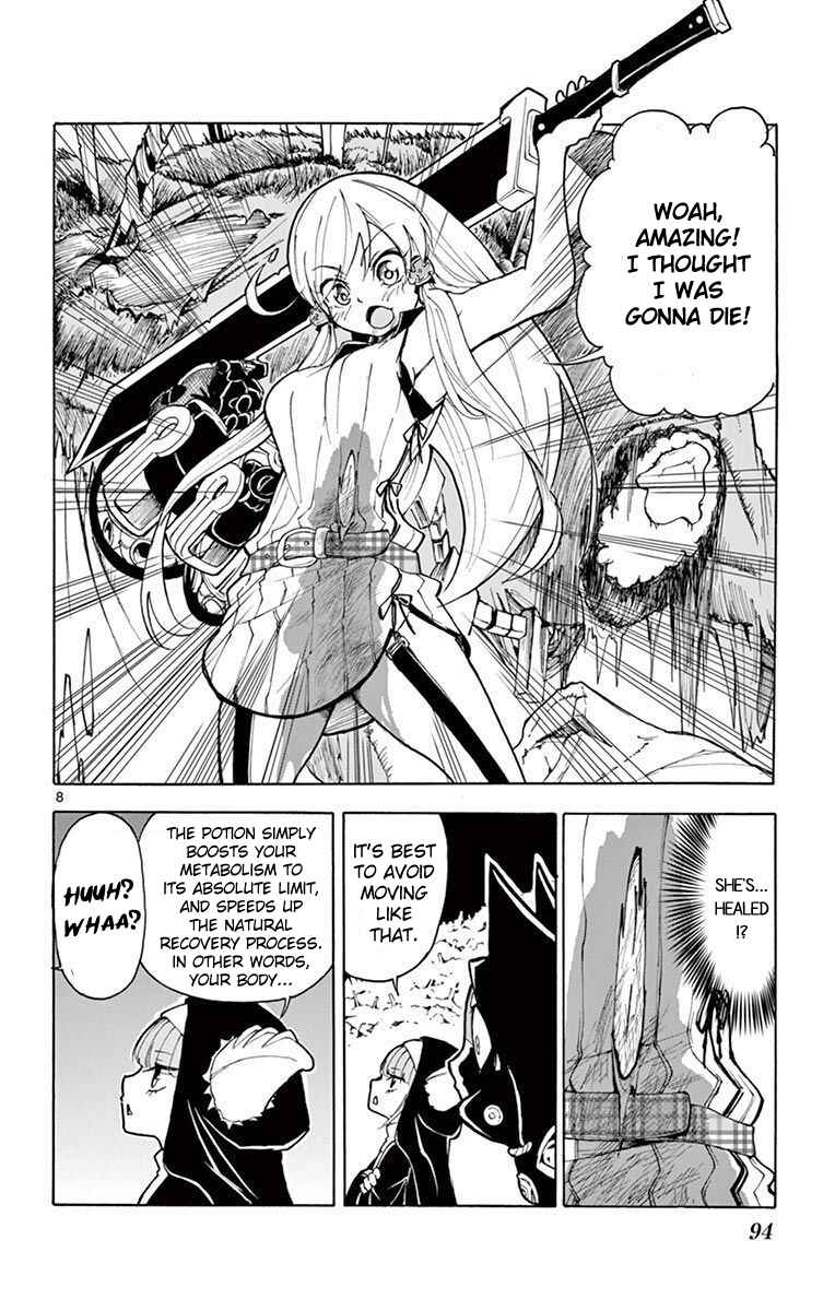 Page 8 Chapter 8 The Hero Girl and the Green Magician