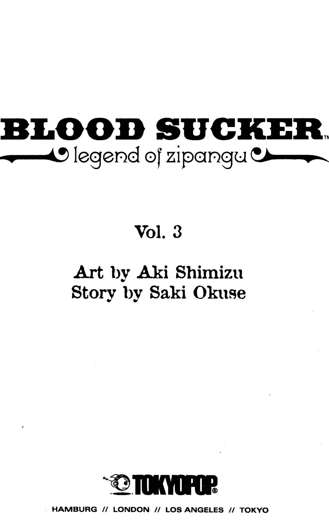 Page 3 Chapter 12 BLOOD SUCKER: Legend of Zipangu