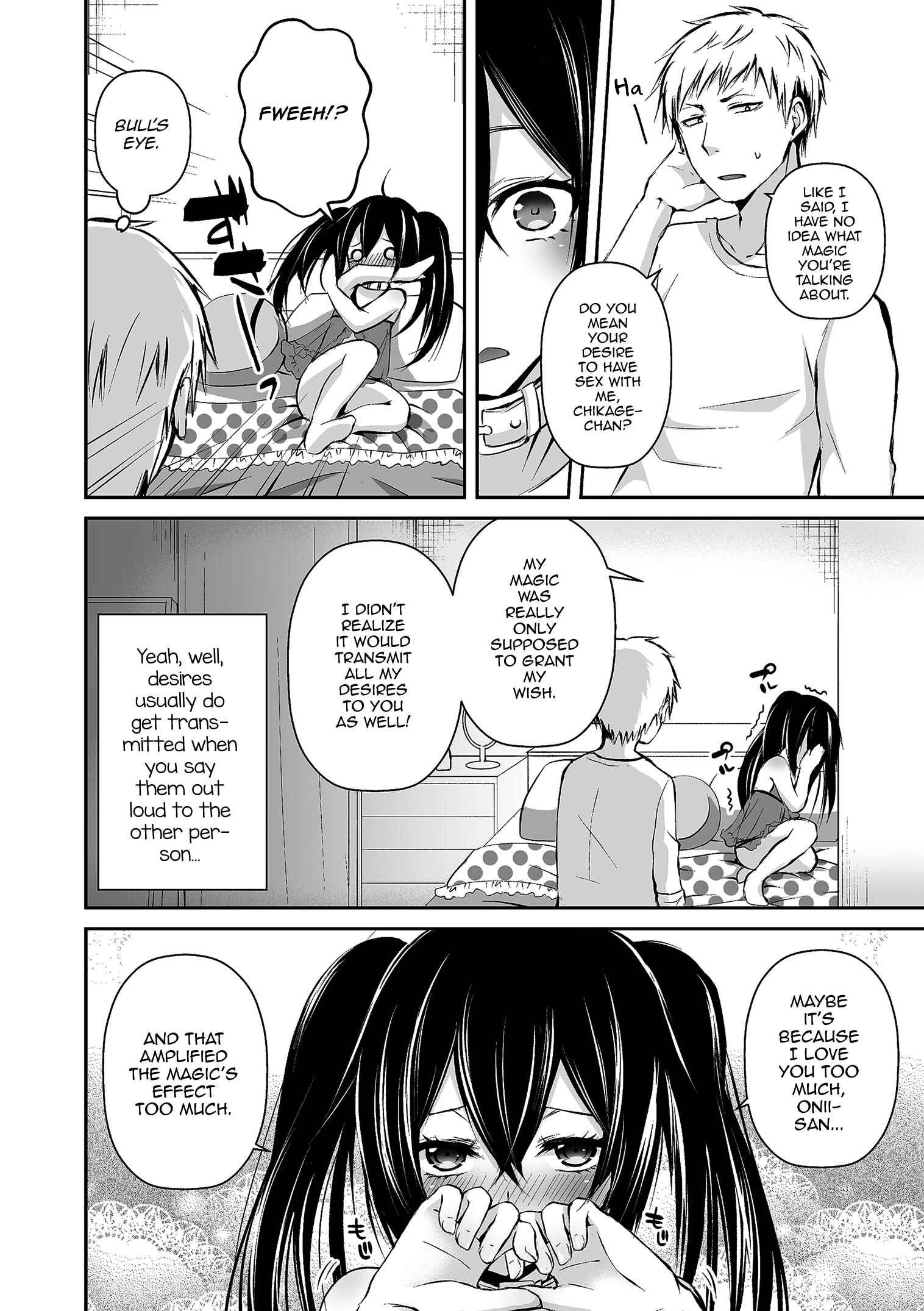 Page 12 Chapter Unknown_4f61 Boku no Onaka Ippai ni Nakadashi Sex Surun desho (Tamaharu)
