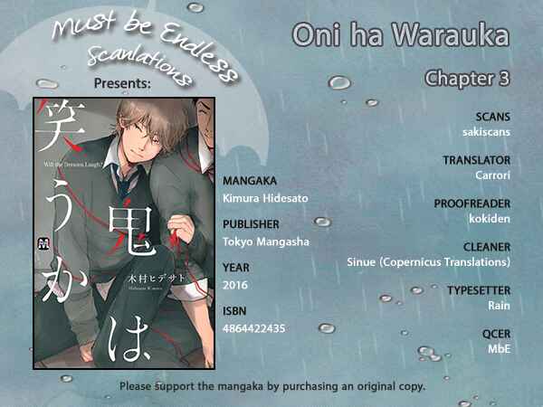 Page 1 Chapter 3 Oni wa Warau ka