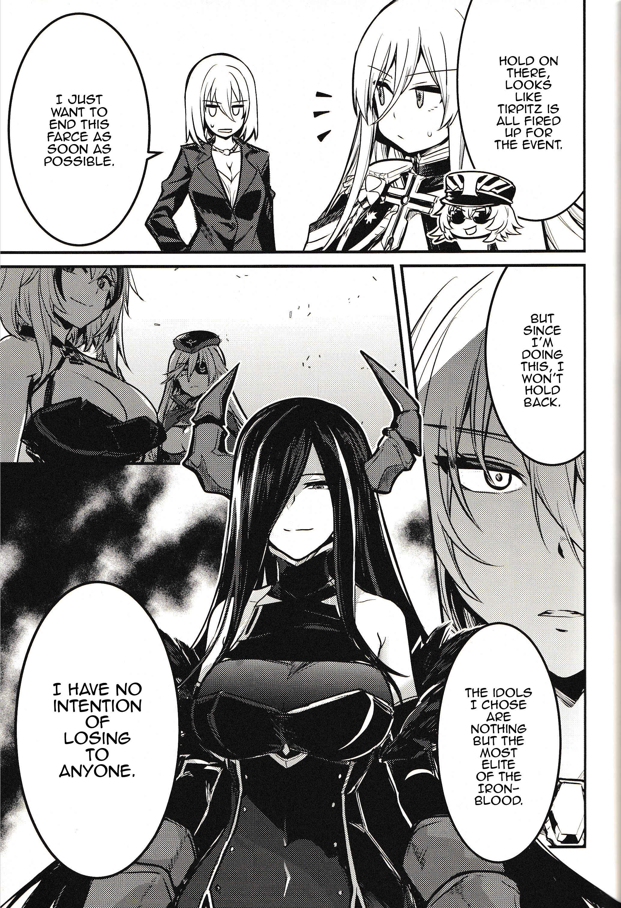 Page 10 Chapter Unknown_5022 Azur Lane - Tekketsu ni Love Song o BISMARCK ACT (Doujinshi)