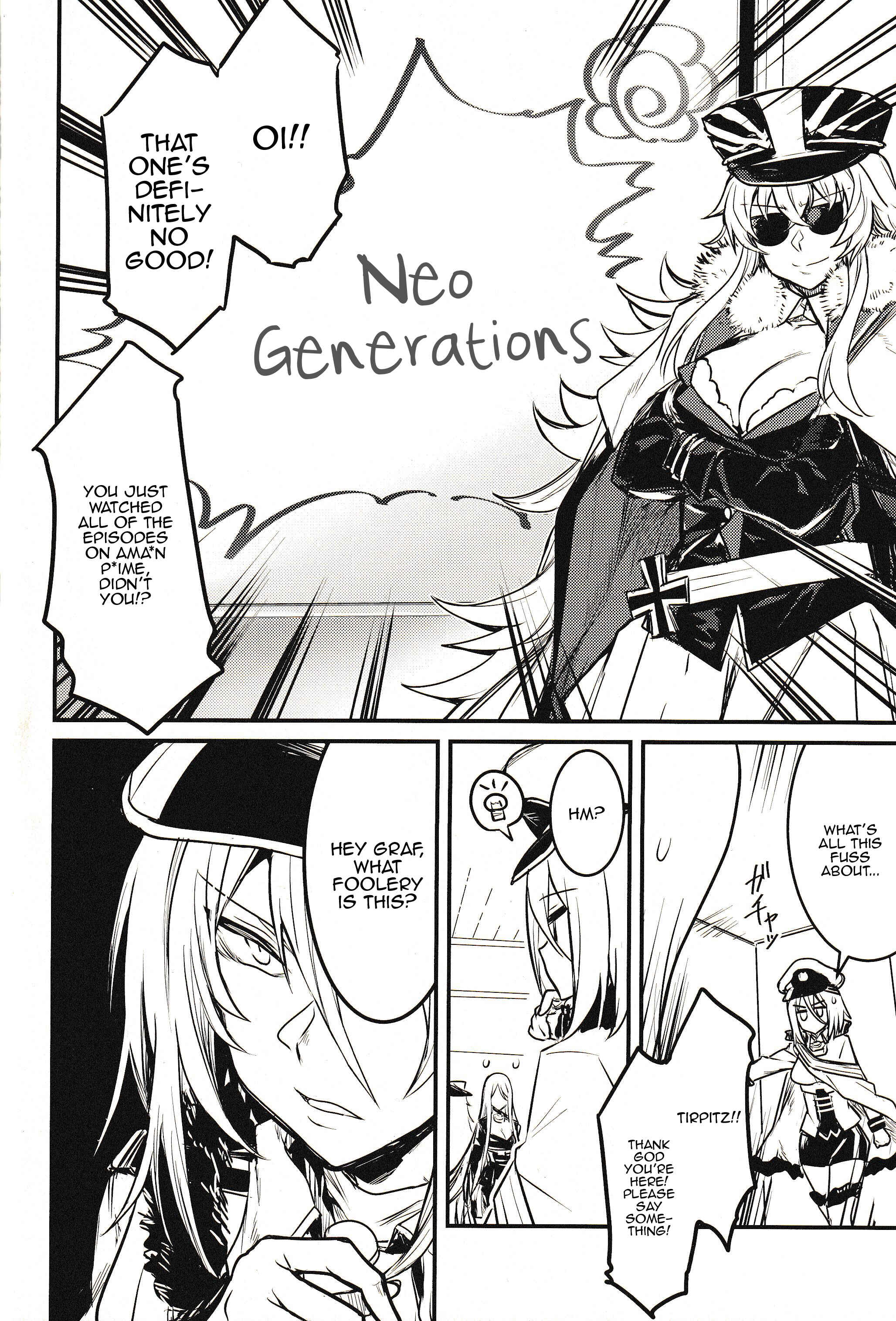 Page 5 Chapter Unknown_5022 Azur Lane - Tekketsu ni Love Song o BISMARCK ACT (Doujinshi)
