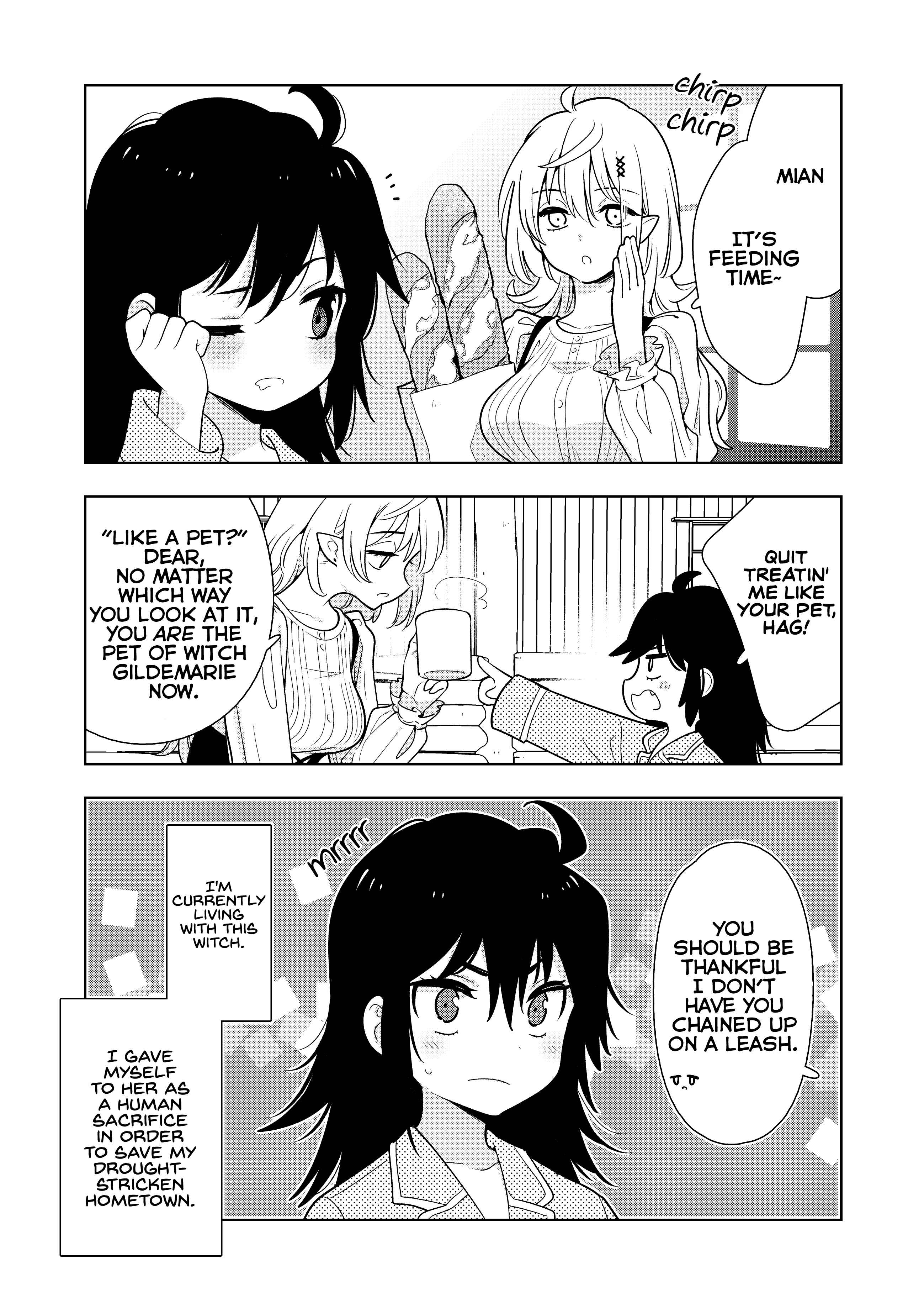 Page 1 Chapter 2 The Struggle-Free Life of the Witchs Sacrifice