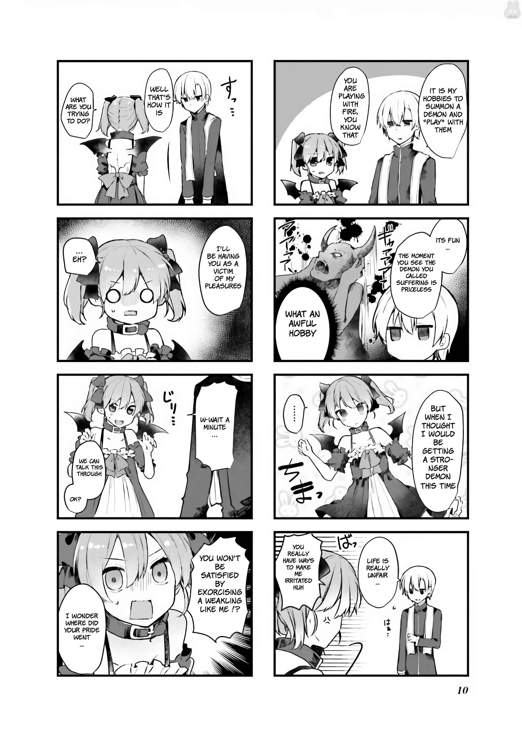 Page 12 Chapter 1.1 Exorcist to Kubiwa no Akuma