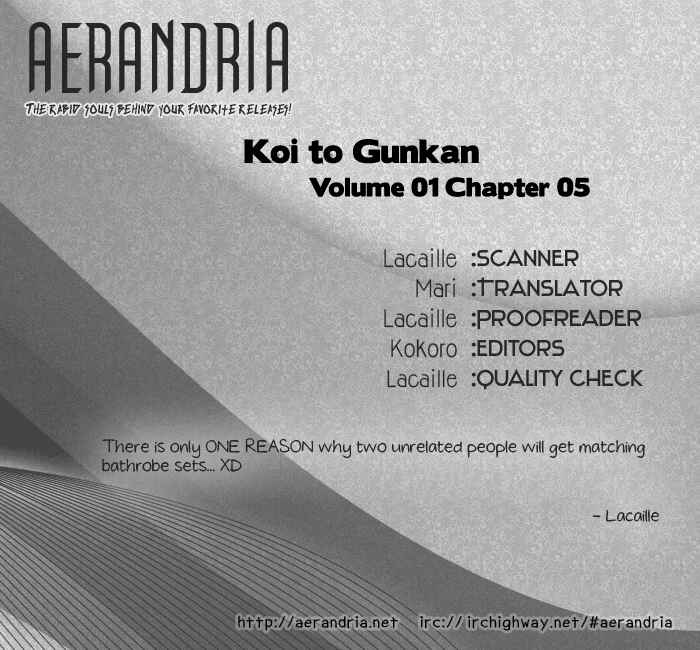 Page 25 Chapter 5 Koi to Gunkan