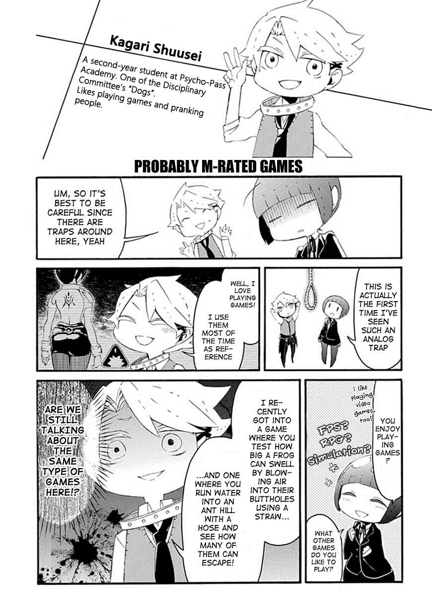 Page 8 Chapter 3 Gakuen Psycho-Pass