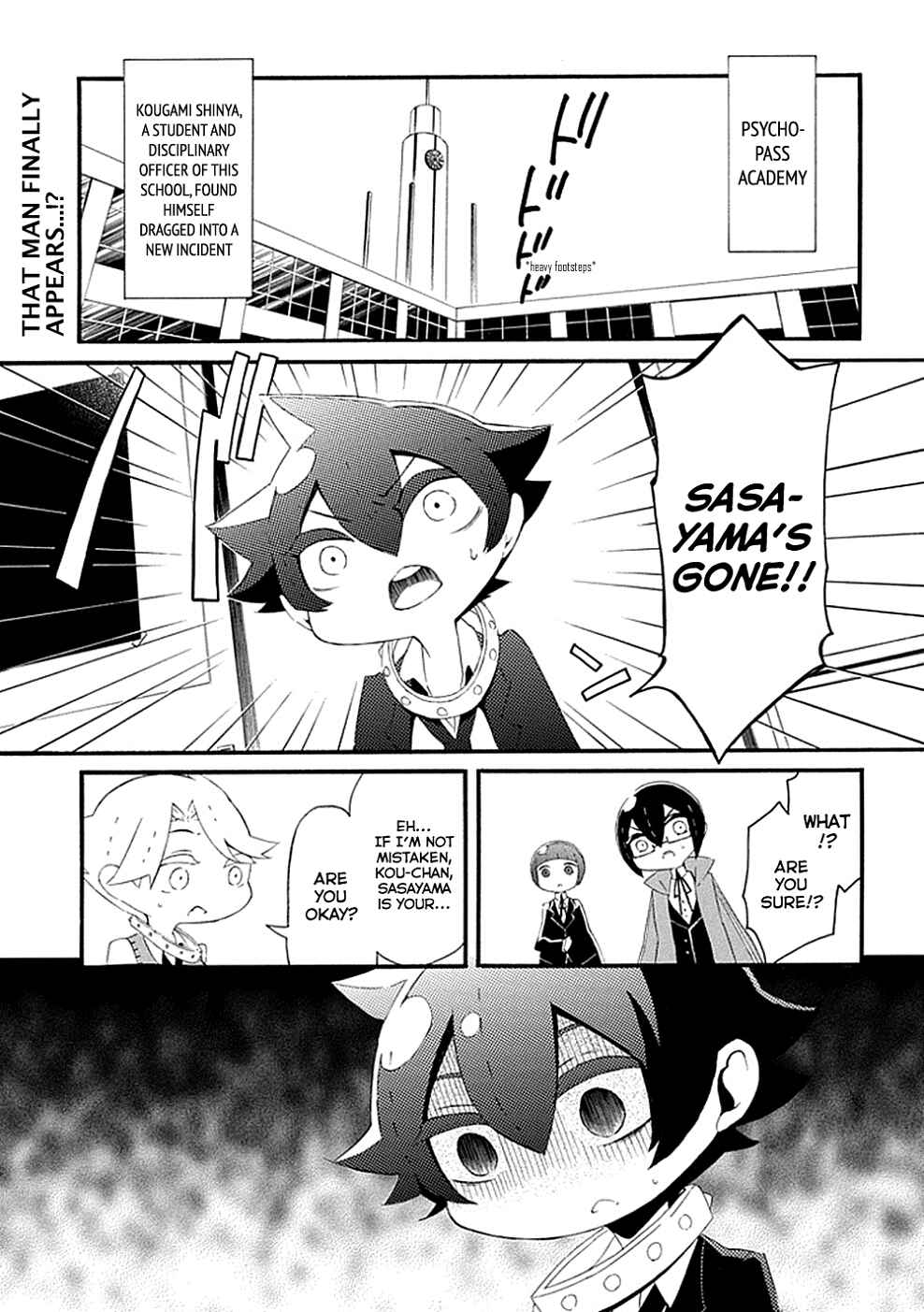 Page 1 Chapter 7 Gakuen Psycho-Pass